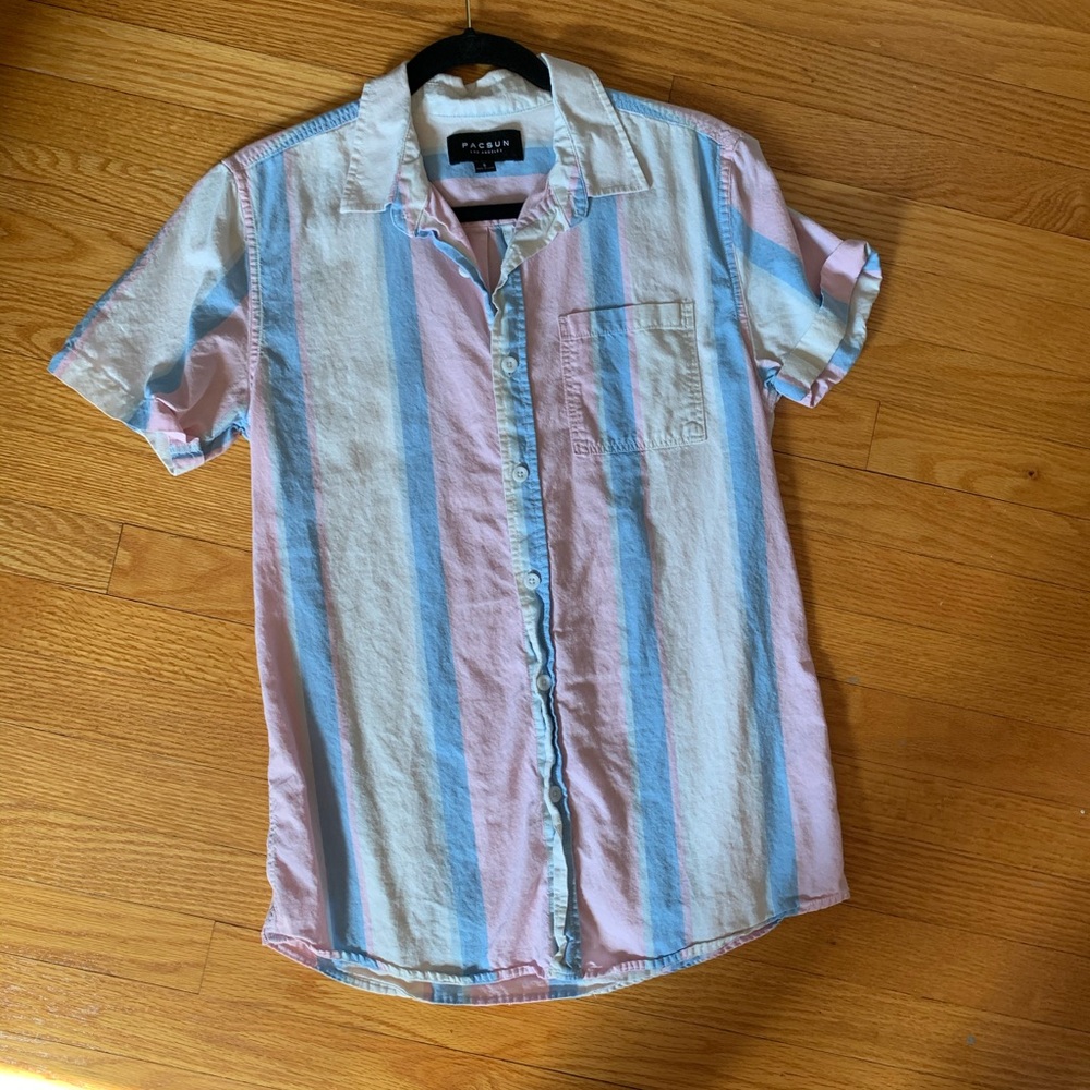 Pacsun button up tee